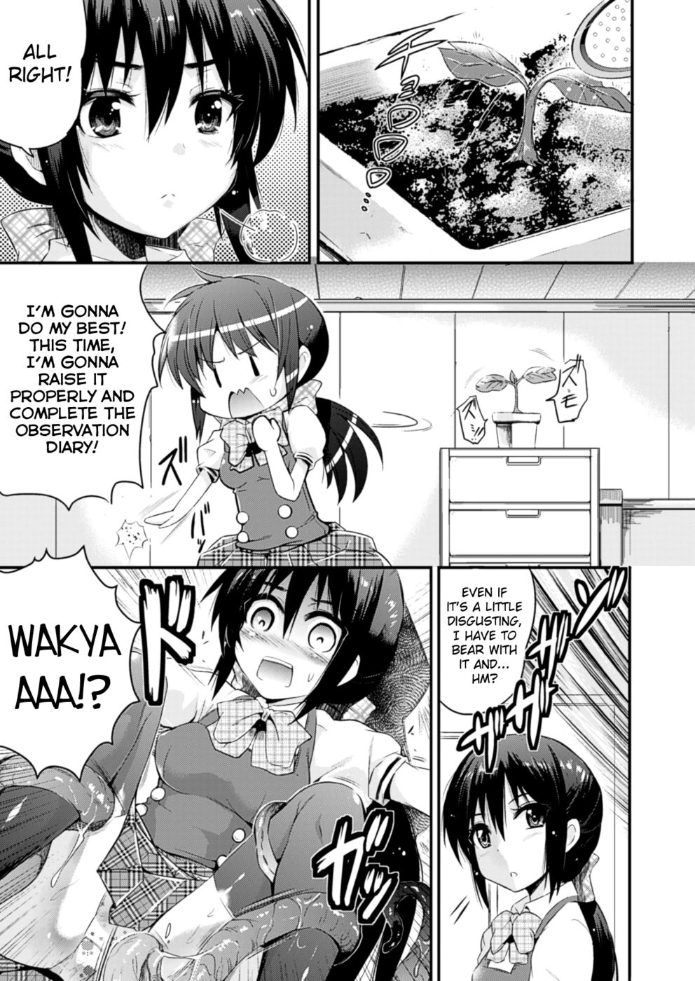 Hentai Manga Comic-My First Time Growing a Plant-Read-7